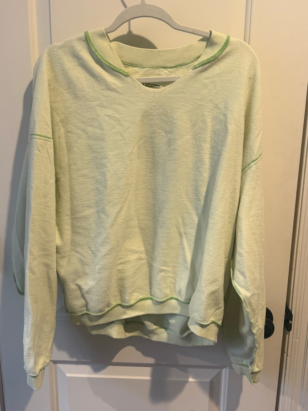 Women’s Urban Outfitters | Sweaters | Uo Notched Fleece Crew Neck Sweatshirt